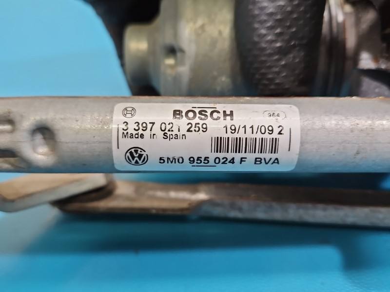 Моторчик двірників Volkswagen Golf plus 5M0955120E — фото деталі 3