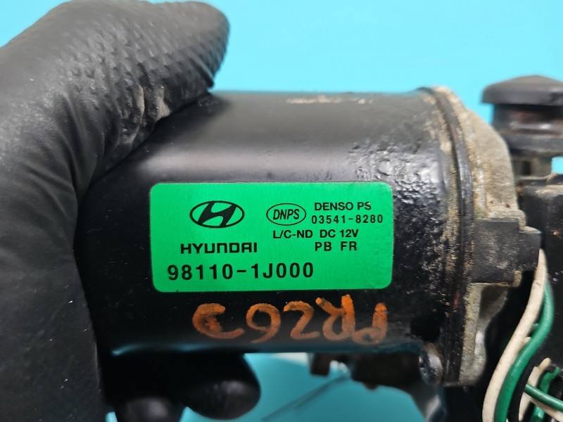Моторчик дворников Hyundai I20 98110-1J000 — фото детали 5