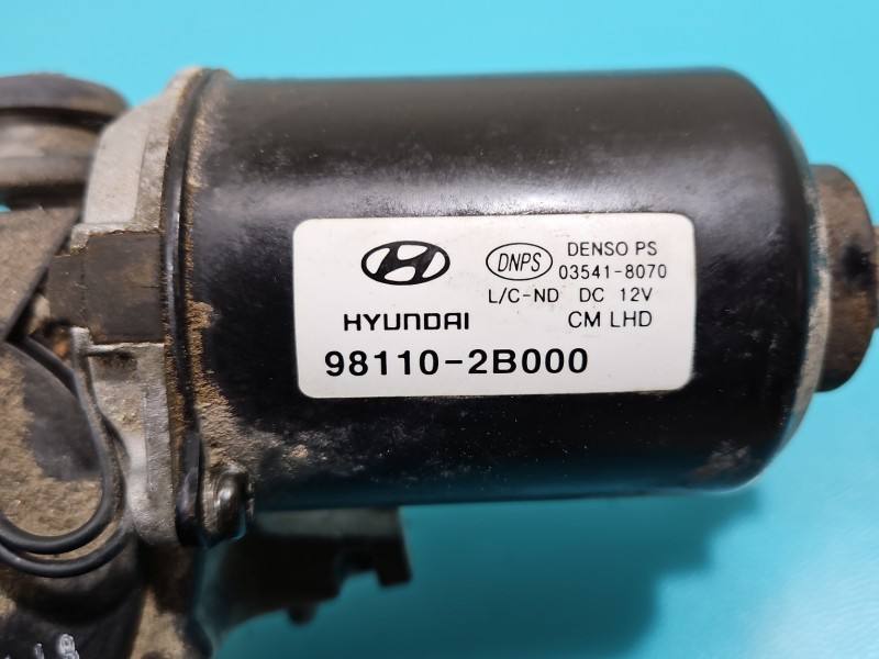 Моторчик дворников Hyundai Santa Fe 98110-2B000 — фото детали 4