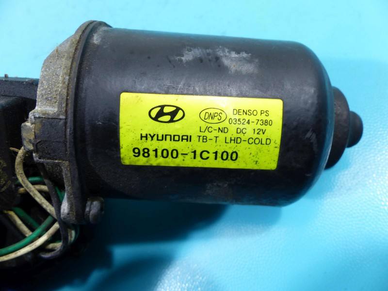 Моторчик дворников Hyundai Getz 98100-1C100 — фото детали 5