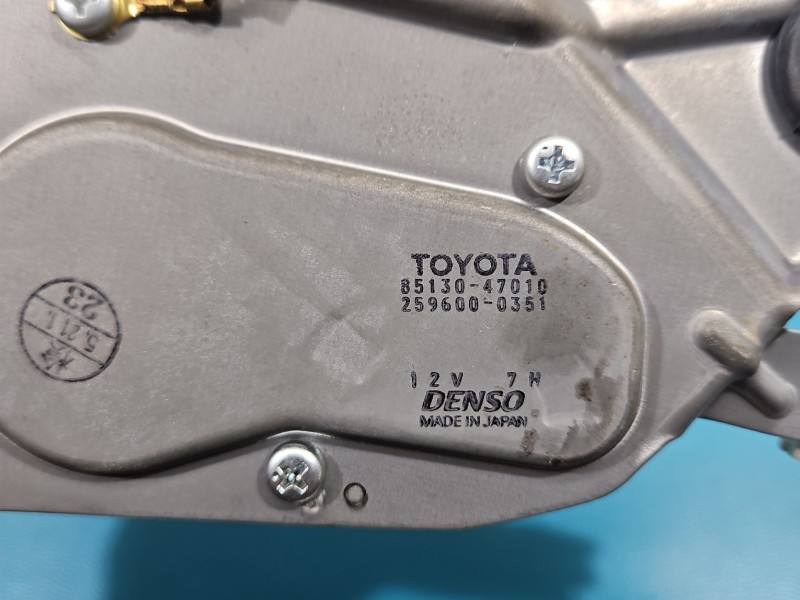 Моторчик дворников Toyota Prius 85130-47010 — фото детали 4