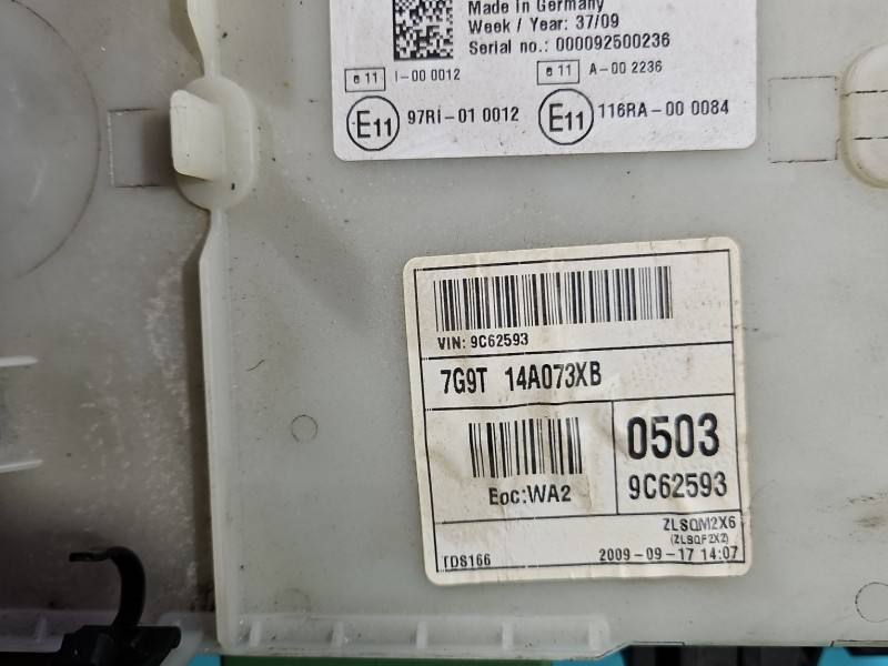 Блок запобіжників Ford S-max 7G9T-14A073-XB — фото деталі 8