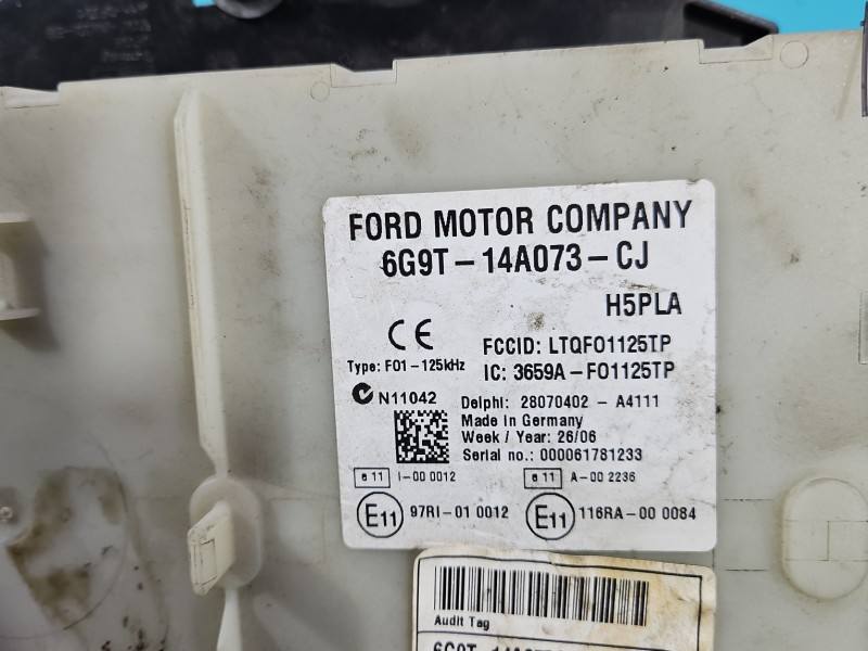 Блок предохранителей Ford S-max 6G9T-14A073-CJ — фото детали 7