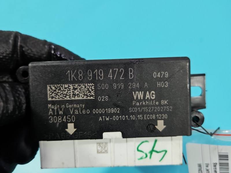 Блок керування парктроніком Volkswagen Jetta 1K8919472B — фото деталі 5