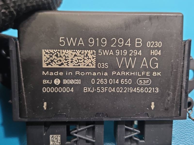 Блок керування парктроніком Skoda Octavia 4 5WA919294B — фото деталі 3