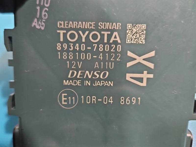 Блок керування парктроніком Lexus NX 89340-78020 — фото деталі 3