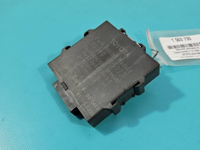 Блок керування парктроніком Toyota Avensis T27 89340-05021 — фото деталі 2