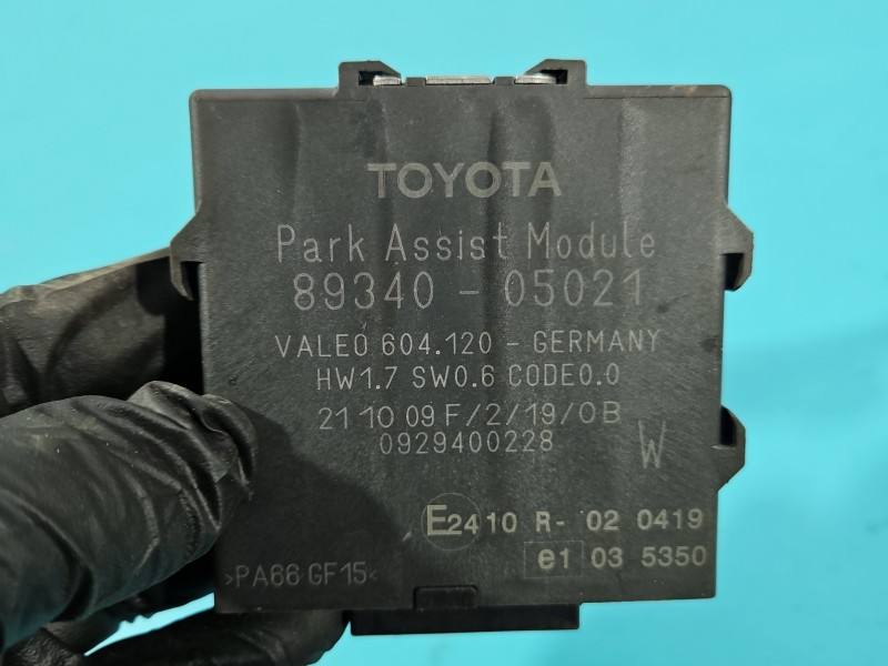 Блок керування парктроніком Toyota Avensis T27 89340-05021 — фото деталі 5