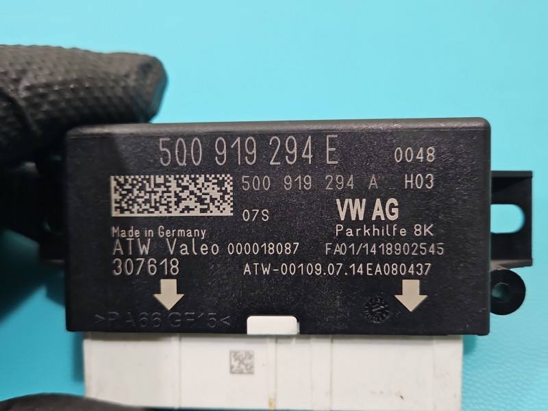 Блок керування парктроніком Volkswagen Golf 7 5Q0919294E — фото деталі 3