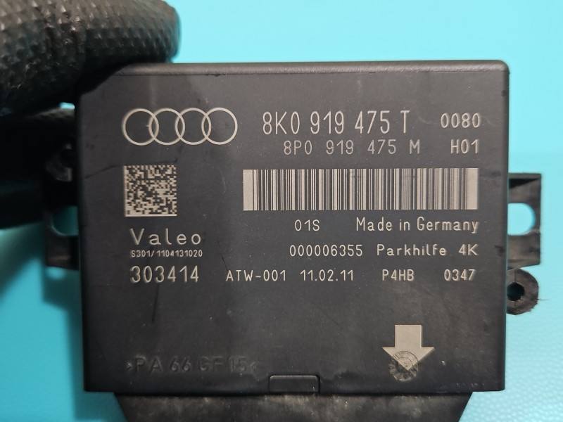 Блок керування парктроніком Audi A4 B8 8K0919475T — фото деталі 3