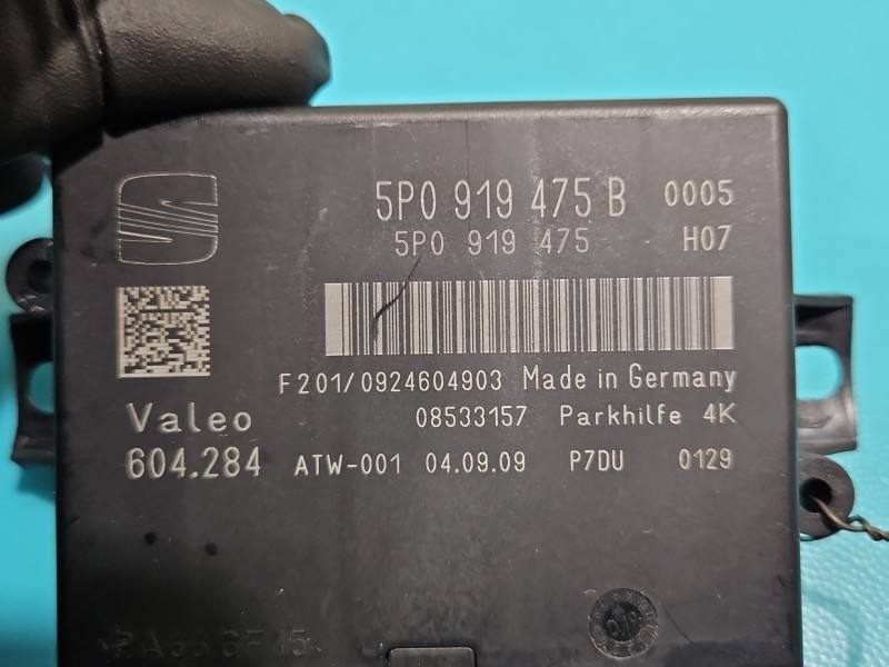 Блок керування парктроніком Seat Altea 5P0919475B — фото деталі 3