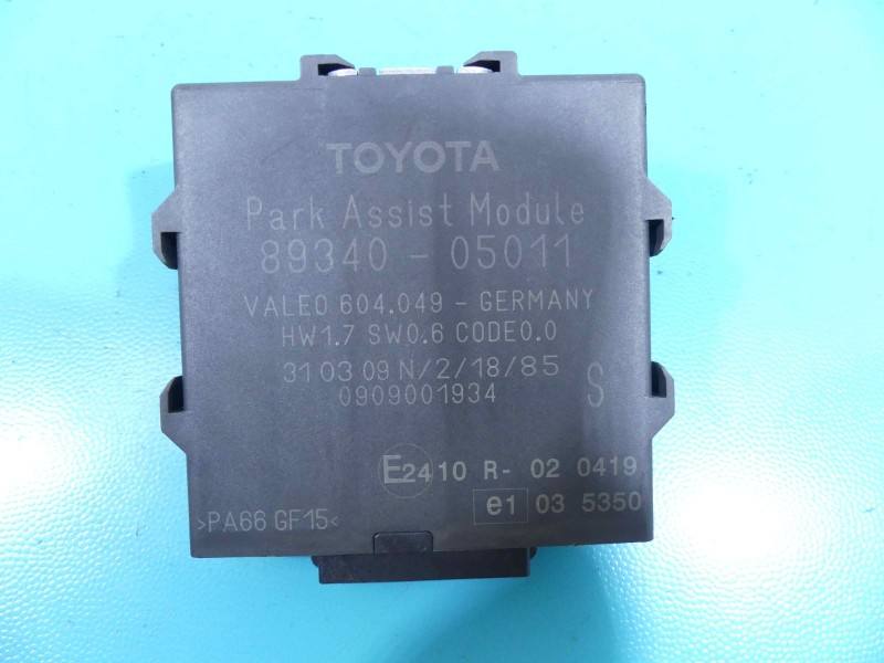 Блок керування парктроніком Toyota Avensis T27 89340-05011 — фото деталі 2