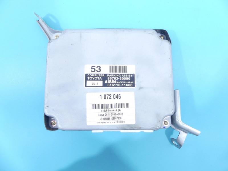Блок управления парктроником Lexus GS 86792-30080