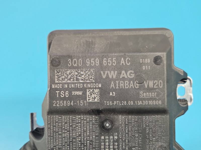 Блок керування Airbag Seat Leon 3Q0959655AC — фото деталі 6