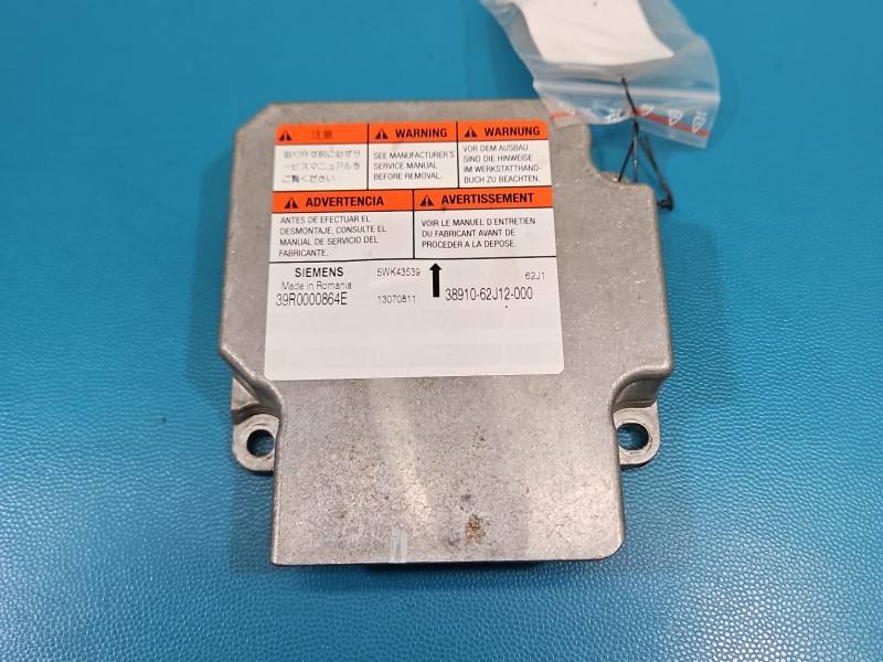 Блок керування Airbag Suzuki Swift 38910-62J12-000 — фото деталі 2