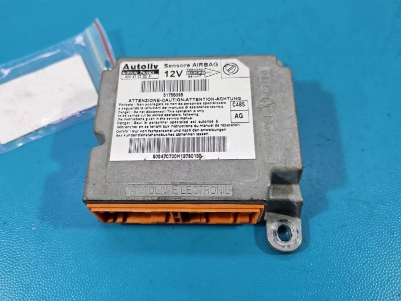 Блок керування Airbag Fiat Linea 51755095 — фото деталі 2