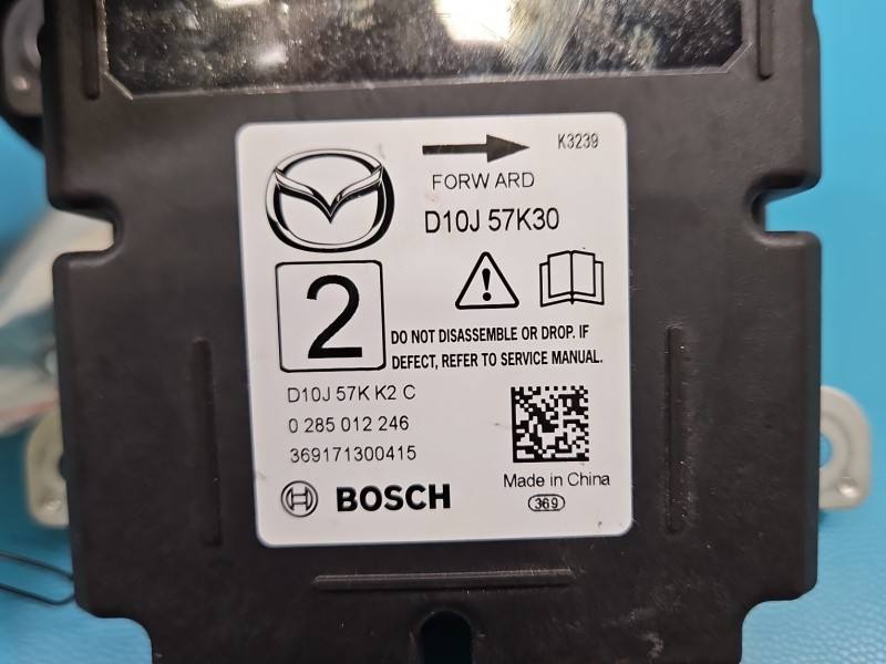 Блок керування Airbag Mazda CX 3 0285012246 — фото деталі 3