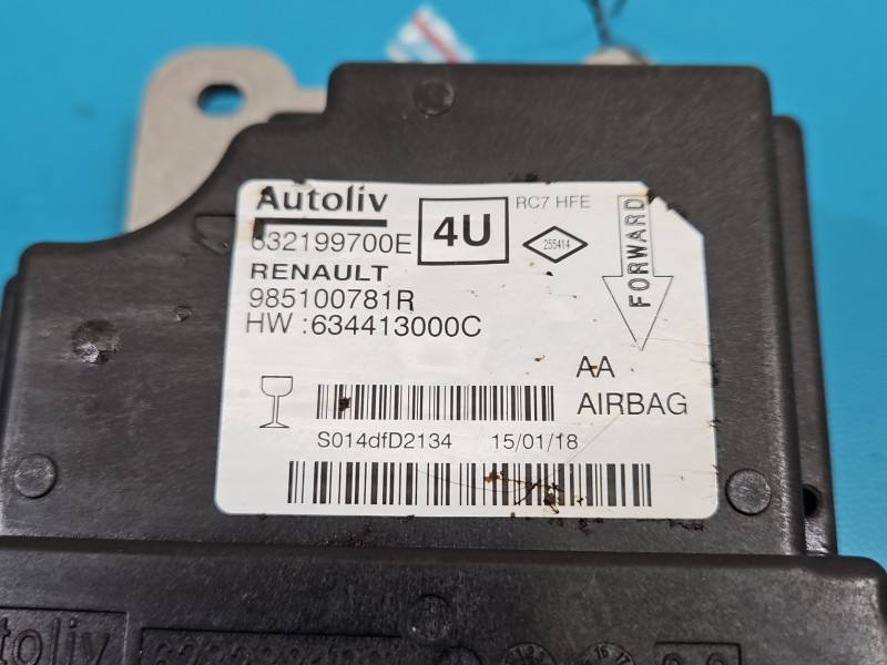 Блок керування Airbag Renault Kadjar 632199700E — фото деталі 3
