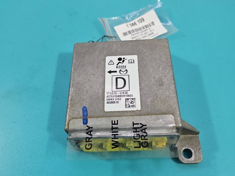 Блок керування Airbag Mazda 6 5WK43763 — фото деталі 2