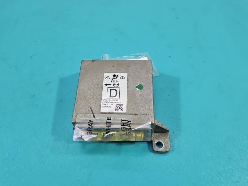 Блок керування Airbag Mazda 6 5WK43763 — фото деталі 2