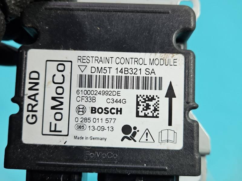 Блок керування Airbag Ford C-Max 0285011577 — фото деталі 3