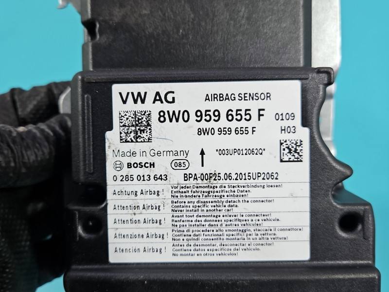 Блок керування Airbag Audi A4 B9 8W0959655F — фото деталі 6