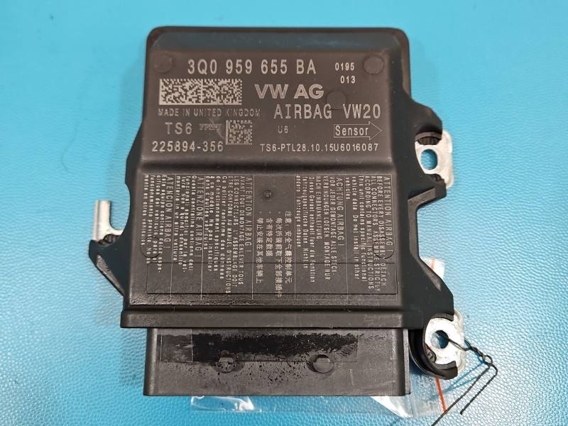Блок керування Airbag Volkswagen Passat B8 3Q0959655BA — фото деталі 2