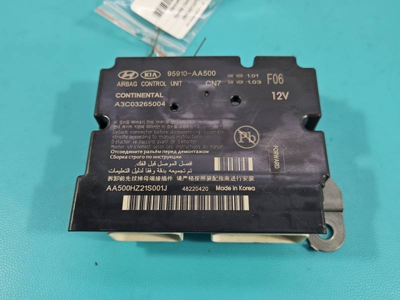Блок керування Airbag Hyundai Elantra 95910-AA500 — фото деталі 2