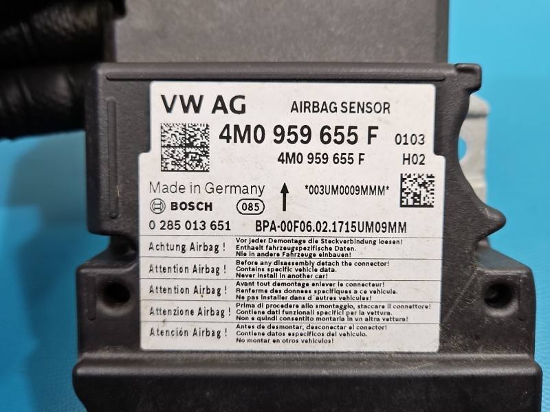 Блок керування Airbag Audi Q7 4M0959655F — фото деталі 3
