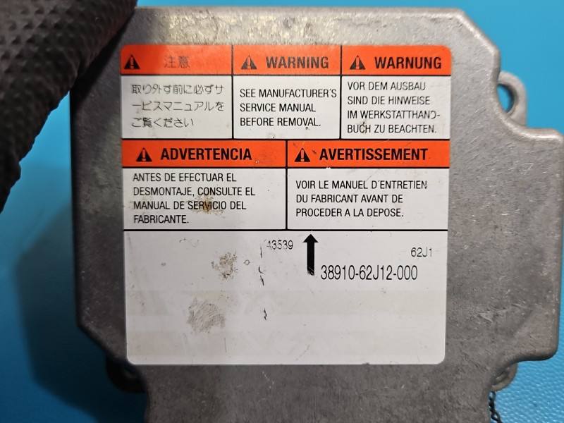 Блок керування Airbag Suzuki Swift 38910-62J12-000 — фото деталі 3