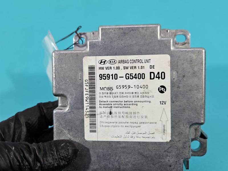 Блок керування Airbag Kia Niro 95910-G5400 — фото деталі 7