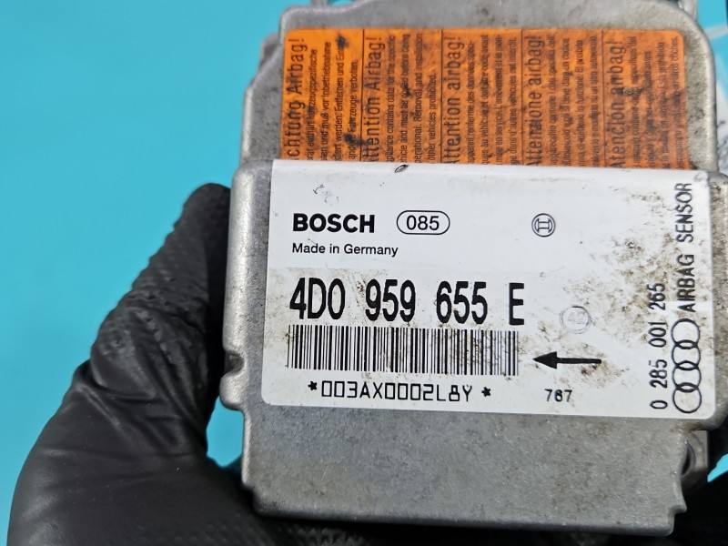 Блок керування Airbag Audi A8 D2 4D0959655E — фото деталі 6