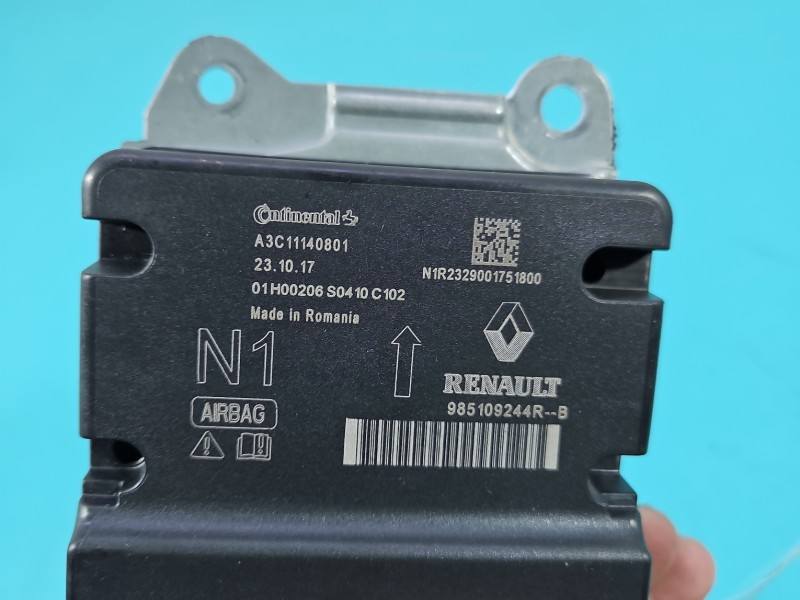 Блок керування Airbag Renault Trafic 985109244R — фото деталі 6