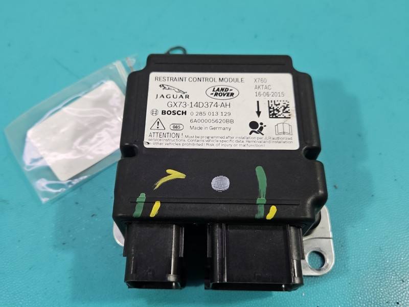 Блок керування Airbag Jaguar XE GX73-14D374-AH — фото деталі 2
