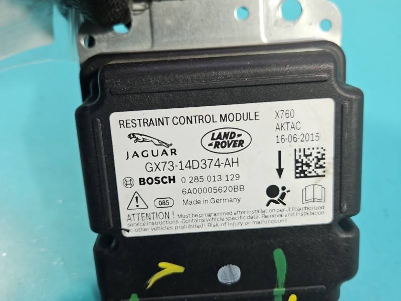 Блок керування Airbag Jaguar XE GX73-14D374-AH — фото деталі 6