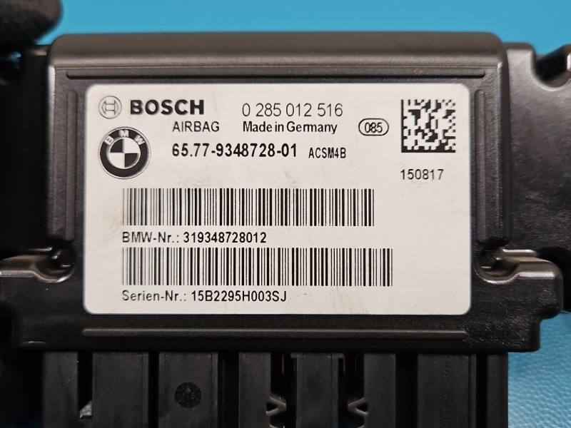 Блок керування Airbag BMW 3 F30 9348728 — фото деталі 3