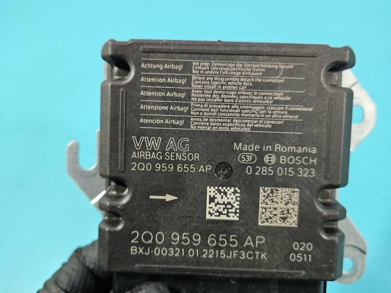 Блок керування Airbag Skoda Scala 2Q0959655AP — фото деталі 6