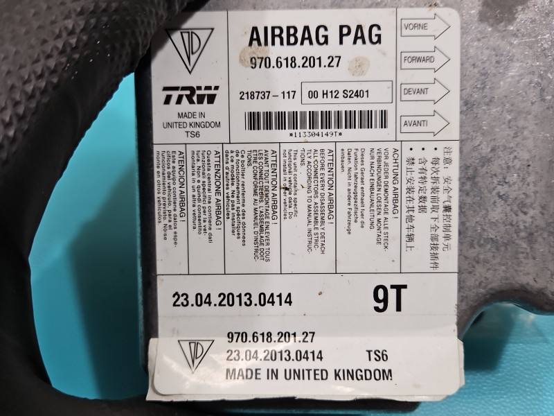 Блок керування Airbag Porsche Panamera 97061820127 — фото деталі 3