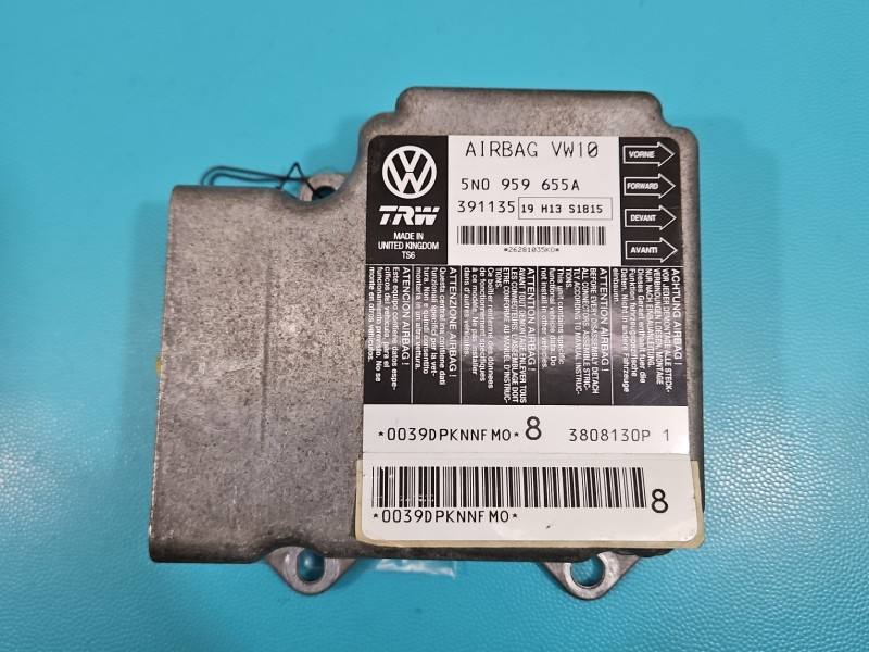 Блок керування Airbag Volkswagen Passat CC 5N0959655A — фото деталі 2