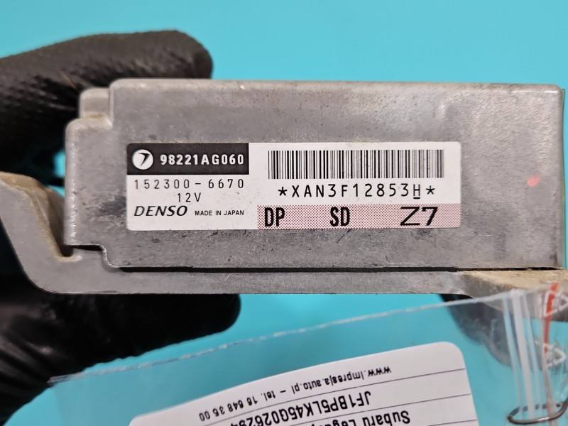 Блок керування Airbag Subaru Legacy 98221AG060 — фото деталі 3