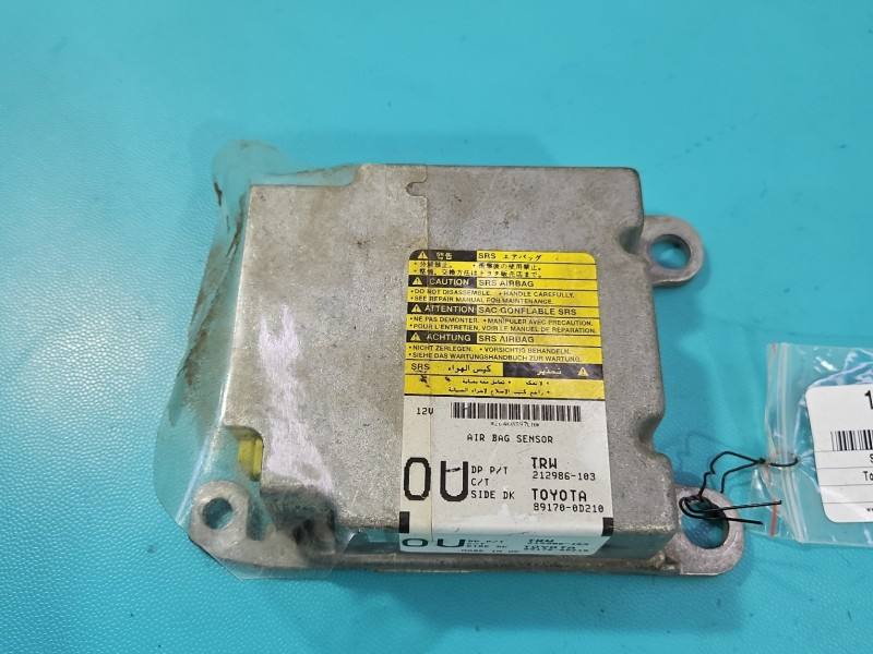 Блок керування Airbag Toyota Yaris 2 89170-0D210 — фото деталі 2