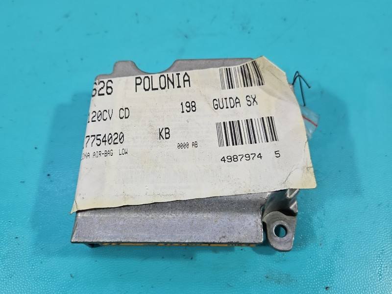 Блок керування Airbag Fiat Bravo 00517754020 — фото деталі 2