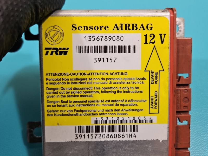 Блок керування Airbag Fiat Ducato 1356789080 — фото деталі 3