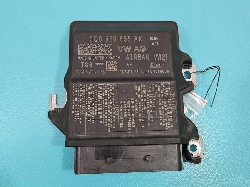 Блок керування Airbag Skoda Octavia 3 3Q0959655AK — фото деталі 2