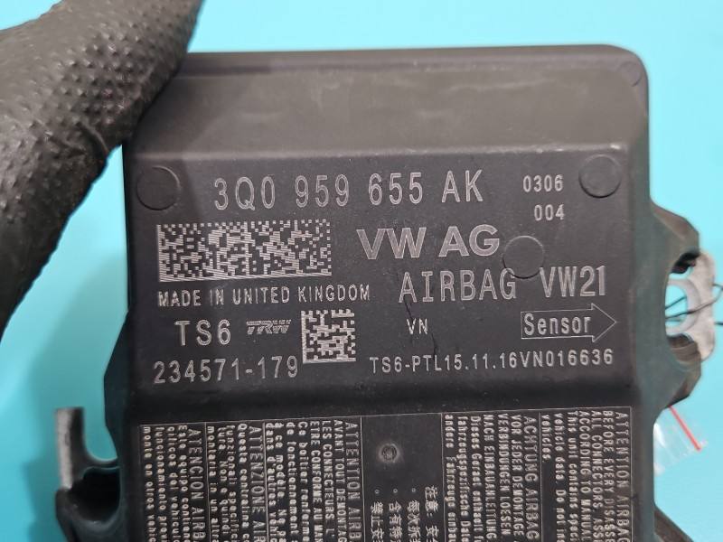 Блок керування Airbag Skoda Octavia 3 3Q0959655AK — фото деталі 3