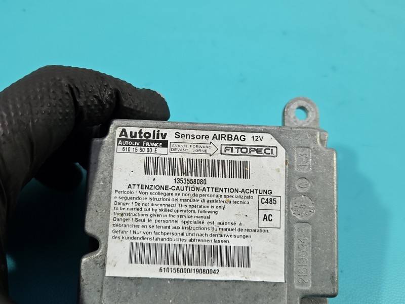 Блок керування Airbag Citroen Nemo 1353558080 — фото деталі 3