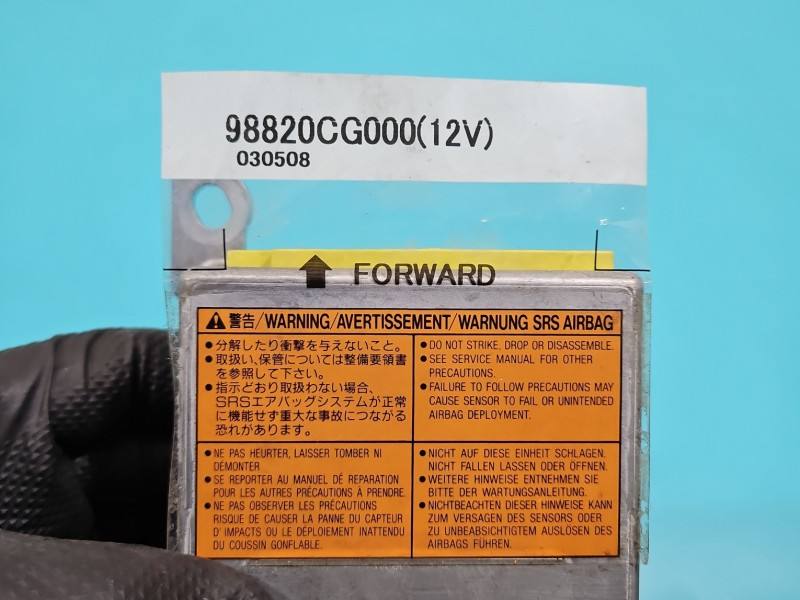 Блок керування Airbag Infiniti FX 98820CG000 — фото деталі 3