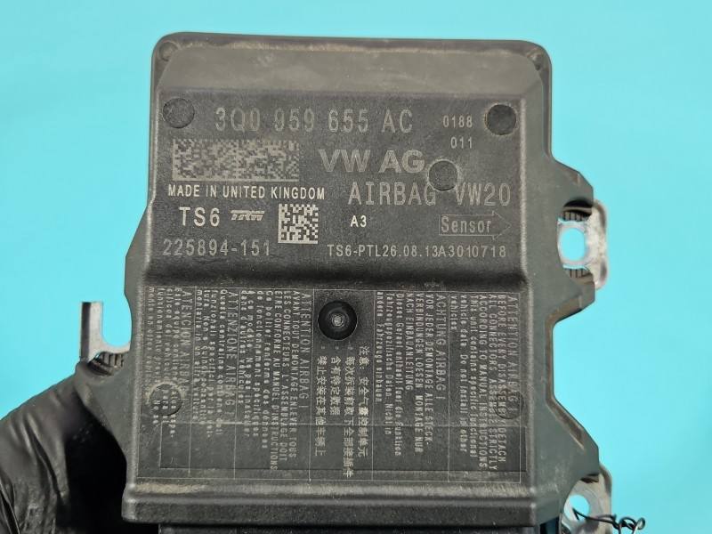 Блок керування Airbag Skoda Octavia 3 3Q0959655AC — фото деталі 3