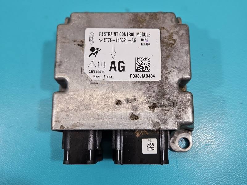 Блок керування Airbag Ford Transit Courier ET76-14B321-AG — фото деталі 2
