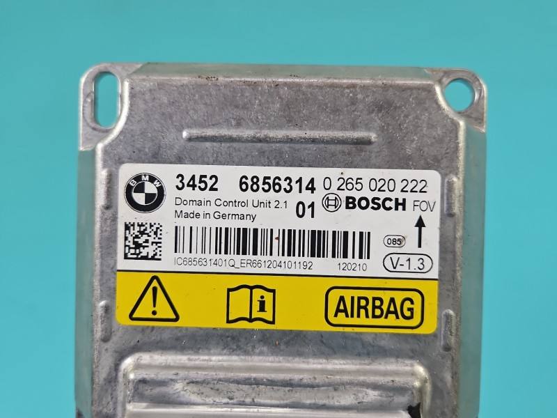 Блок керування Airbag BMW 1 F20 0265020222 — фото деталі 3